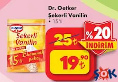 DR. OETKER ŞEKERLİ VANİLİN 15'Lİ